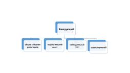 Информация об органах управления и структурных подразделениях